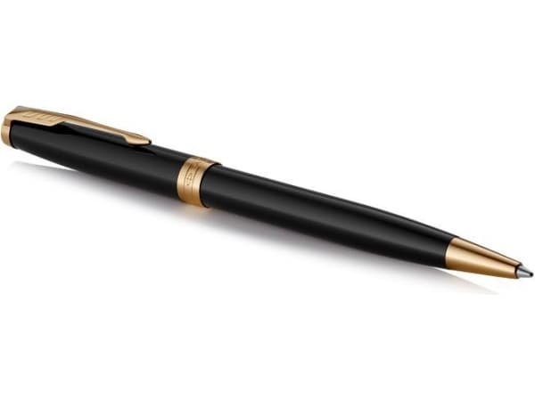 Parker 1931497, Svart, Guld, Medium, Rund, Guld, Lack, Metall