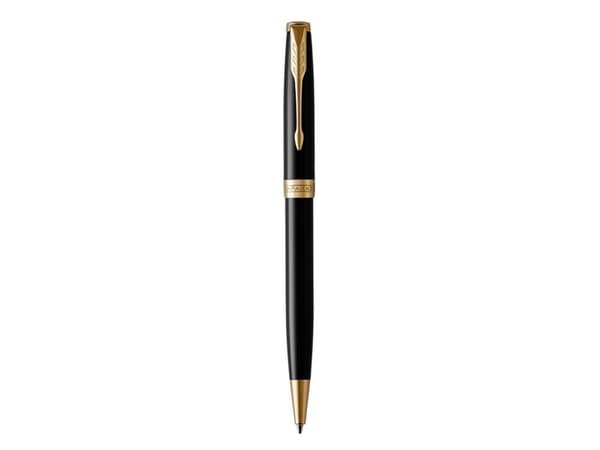Parker 1931497, Svart, Guld, Medium, Rund, Guld, Lack, Metall