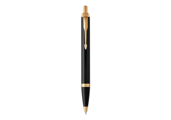 Parker IM, Klämma, Fastklämbar, indragbar kulspetspenna, Påfyllnadsbar, Blå, 1 styck, Medium