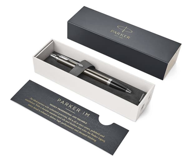 Parker 1931671, Klämma, Fastklämbar, indragbar kulspetspenna, Påfyllnadsbar, Blå, 1 styck