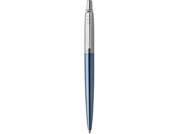 Parker 1953245, Klämma, Fastklämbar, indragbar kulspetspenna, Påfyllnadsbar, Blå, 1 styck