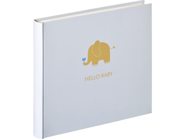 Walther Baby Animal Blue 25x28 50 White Pages / Elefant UK148L
