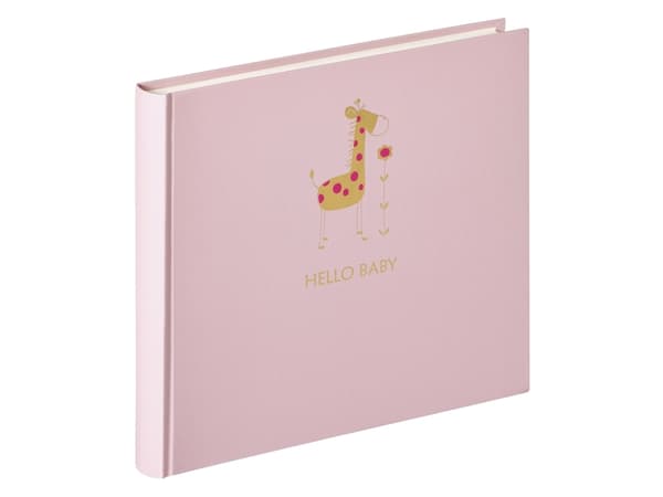 Walther Baby Animal rosa 25x28 50 hvite sider / Giraffe UK148R