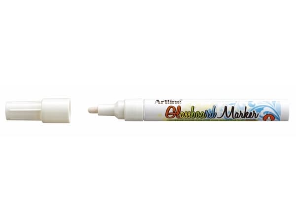 Marker Artline Glassboard EPG4 hvid 2,0mm - (12 stk.)