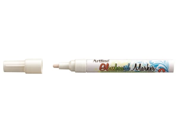 Marker Artline Glassboard EPG4 hvid 2,0mm - (12 stk.)
