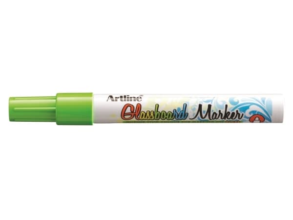 Marker Artline Glassboard EPG4 fluorescerende grøn 2,0mm - (12 stk.)