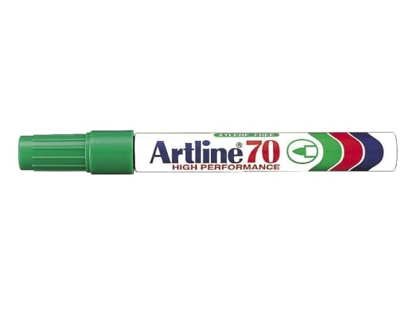 Marker Artline 70 permanent grön 1,5 mm - (12 st.)