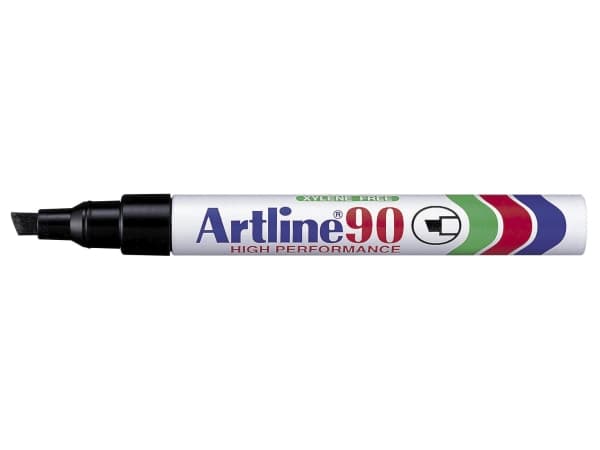 Artline 90, Svart, Plast, 2,5 mm