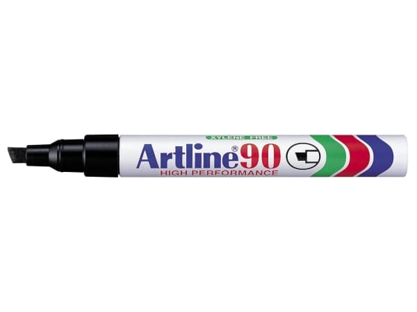 Artline 90, Svart, Plast, 2,5 mm