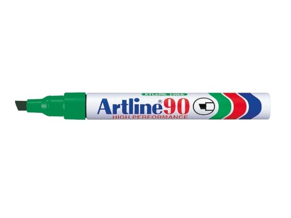 Tussi Artline 90 permanentti vihreä 2-5mm - (12 kpl.)
