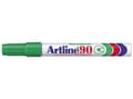 Pikkukuva 1 / 5: Tussi Artline 90 permanentti vihreä 2-5mm - (12 kpl.)