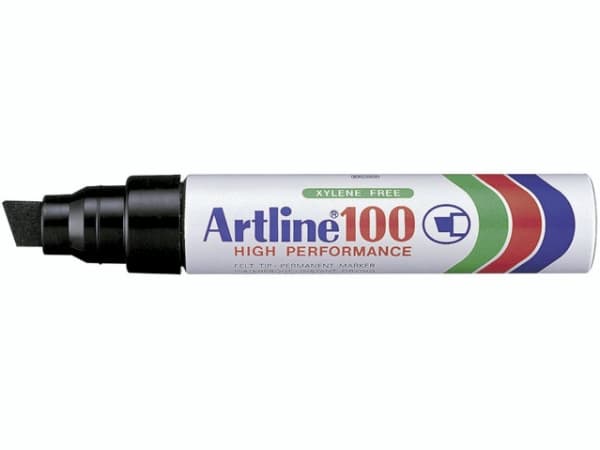 Artline A100, Musta, 6 kpl