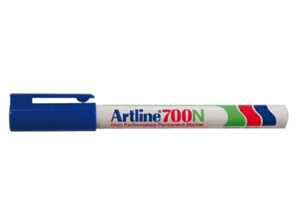 Marker Artline® 700 permanent blå 0,7mm - (12 stk.)