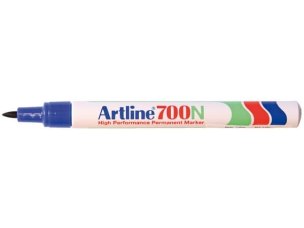 Marker Artline® 700 permanent blå 0,7mm - (12 stk.)