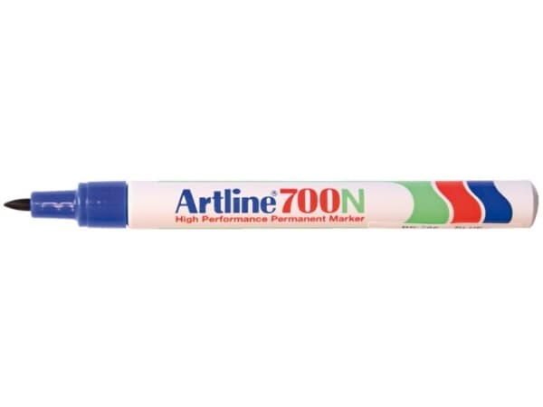 Marker Artline® 700 permanent blå 0,7mm - (12 stk.)