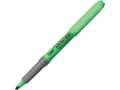 Miniatyrbilde 1 av 5: BIC brite liner Grip - Markeringspenn - fluorescerende grønn - vannbasert blekk - 1.6-3.4 mm - fin og bred (en pakke 12)