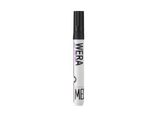 Marker WERA sort permanent rund spids 2mm - (12 stk.)