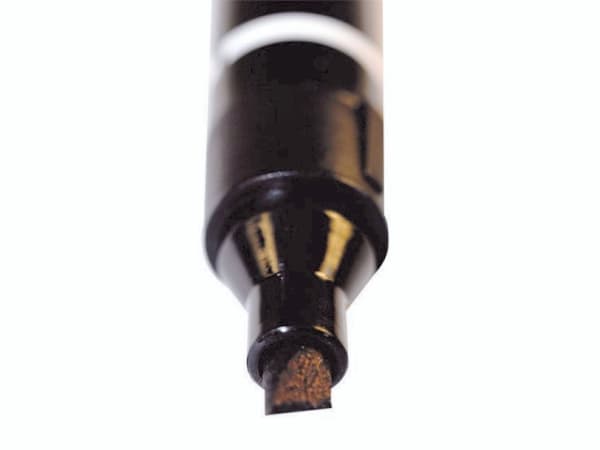 Marker WERA svart permanent med kantad spets 1-4mm - (12 st)