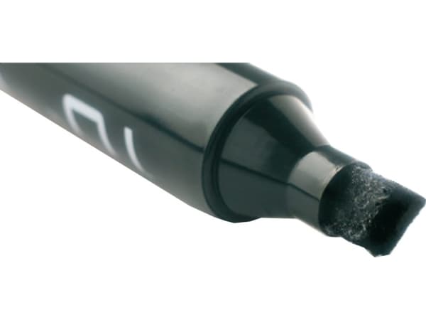 Marker WERA sort permanent kantet spids 2-10mm - (10 stk.)
