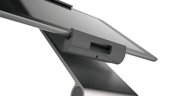 Tabletholder Durable bordmodel silver