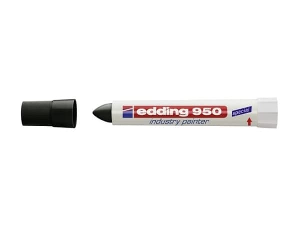 Marker Edding 950 permanent sortering 10mm - (10 stk.)