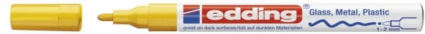Edding 751, Gul, Vit, Gul, 1 mm, 2 mm, 10 styck