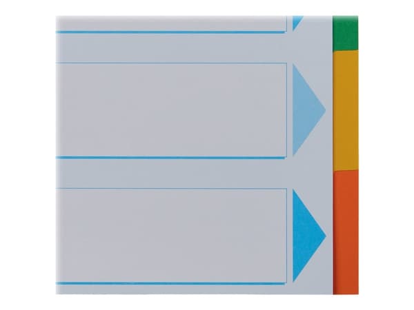 Esselte - Inndeler - 5 deler - for A4 - med fliker - multifarge