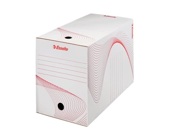 Esselte Standard - Boksfil - bokryggbredde: 200 mm - for A4, Folio - kapasitet: 2000 ark - hvit