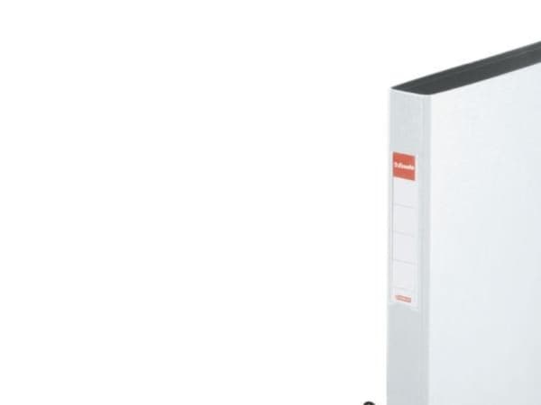 Esselte Standard - Ringpärm - ryggbredd: 35 mm - för A4 - kapacitet: 190 ark - intensivt vit