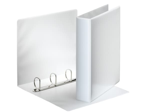 Esselte Presentation Ring Binders, A4, Valkoinen, 390 arkkia, 4 cm, 5,4 cm, 63 mm