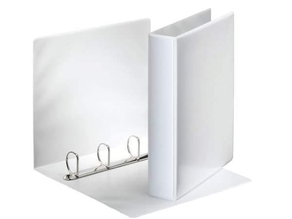Esselte Presentation Ring Binders, A4, Valkoinen, 390 arkkia, 4 cm, 5,4 cm, 63 mm