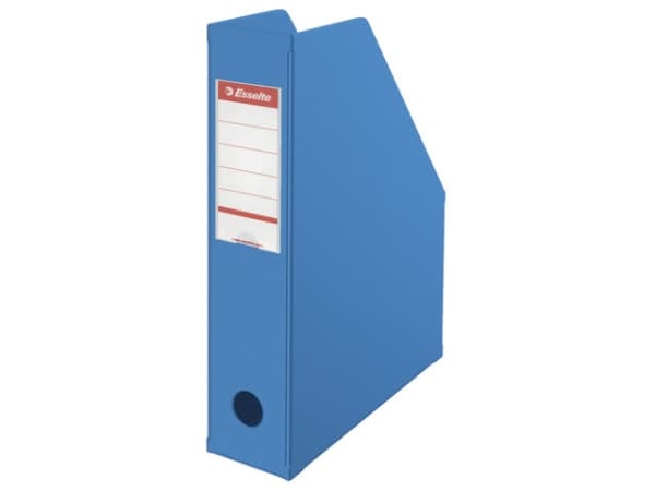 Tidsskriftsamler Vivida PVC A4 70mm blå - (10 stk.)
