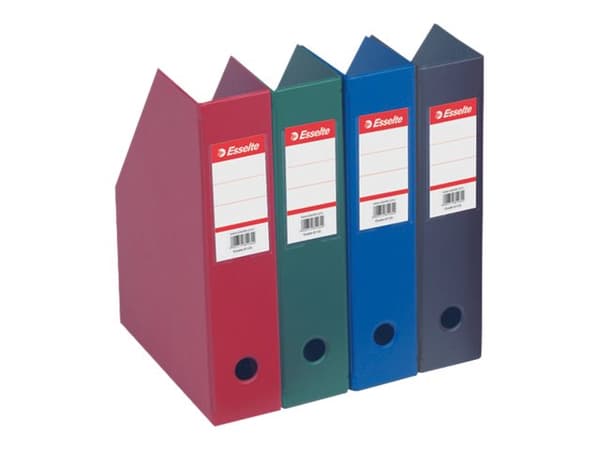 Tidsskriftsamler Vivida PVC A4 70mm blå - (10 stk.)