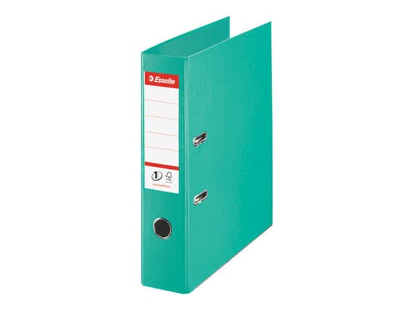 Brevordner Esselte No.1 Power lyserøn A4 bred - (10 stk.)