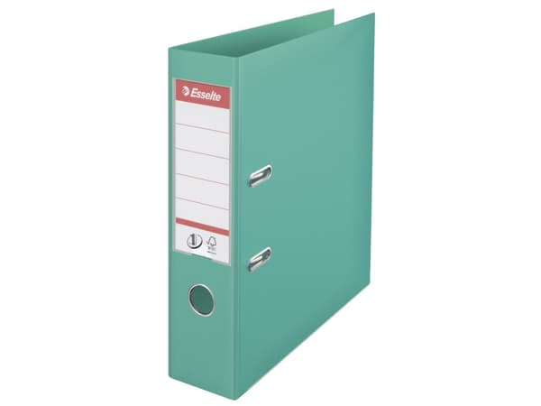 Brevordner Esselte No.1 Power lyserøn A4 bred - (10 stk.)
