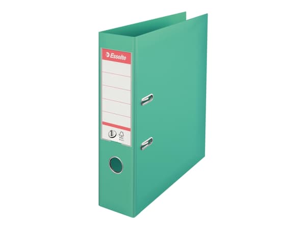 Brevordner Esselte No.1 Power lyserøn A4 bred - (10 stk.)