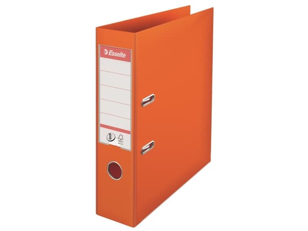 Brevordner Esselte No.1 Power orange A4 bred - (10 stk.)