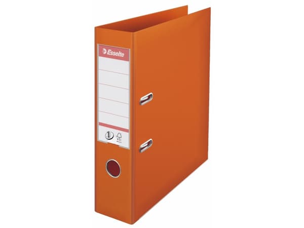 Brevordner Esselte No.1 Power orange A4 bred - (10 stk.)