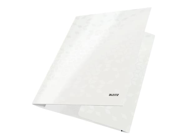 Leitz WOW, A4, Polypropeeni (PP), Metallinen, Valkoinen, 250 arkkia, 241 mm, 5 mm