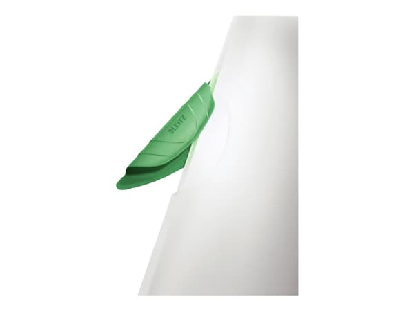 Leitz ColorClip - Klippfil - för A4 - kapacitet: 30 ark - translucent med grön kämma