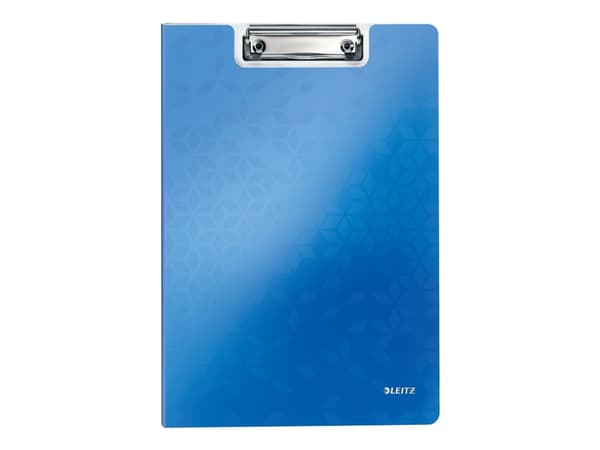 Leitz WOW - Notatbrettmappe - for A4 (210 x 297 mm) - kapasitet: 75 ark - metallic blå