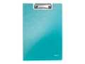 Miniatyrbilde 4 av 5: Leitz WOW - Notatbrettmappe - for A4 (210 x 297 mm) - kapasitet: 75 ark - turkismetallisk