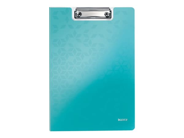 Leitz WOW - Notatbrettmappe - for A4 (210 x 297 mm) - kapasitet: 75 ark - turkismetallisk