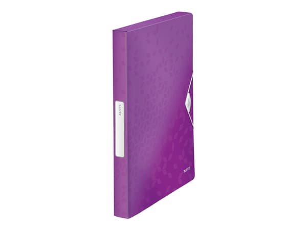Leitz WOW - Boxfil - ryggbredd: 30 mm - för A4 - kapacitet: 250 ark - lila metallic