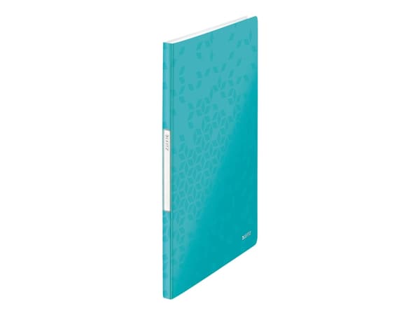 Leitz WOW - Displaybok - 20 rom - for A4 (210 x 297 mm) - kapasitet: 40 ark - turkismetallisk