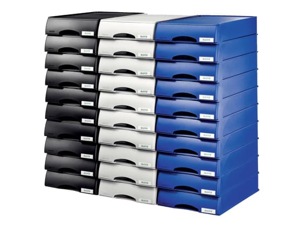 Leitz Plus - Brevfack - för A4 - svart