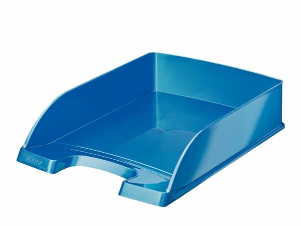 Leitz WOW - Brevbakke - for A4 (210 x 297 mm) - blå metallic