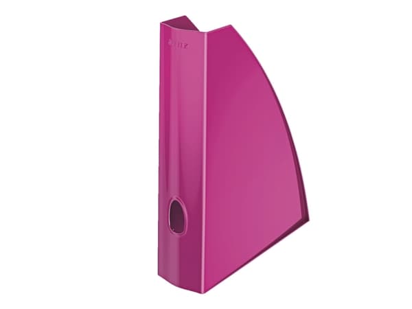 Leitz WOW, Polystyren (PS), Rosa, Brosjyrer, Katalog, Magasiner, Rektangel, 258 mm, 75 mm