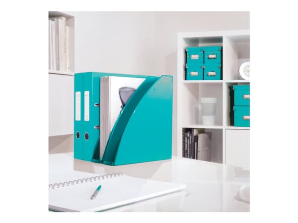 Leitz WOW Plus - Magasinfil - för A4 (210 x 297 mm) - isblå
