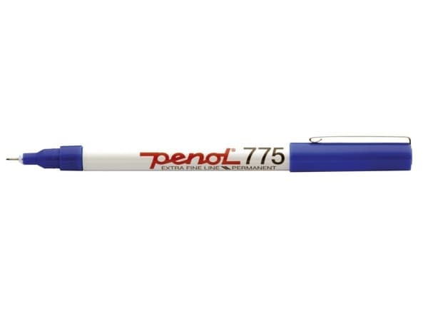 Marker Penol 775 blå 0,5mm - (20 stk.)